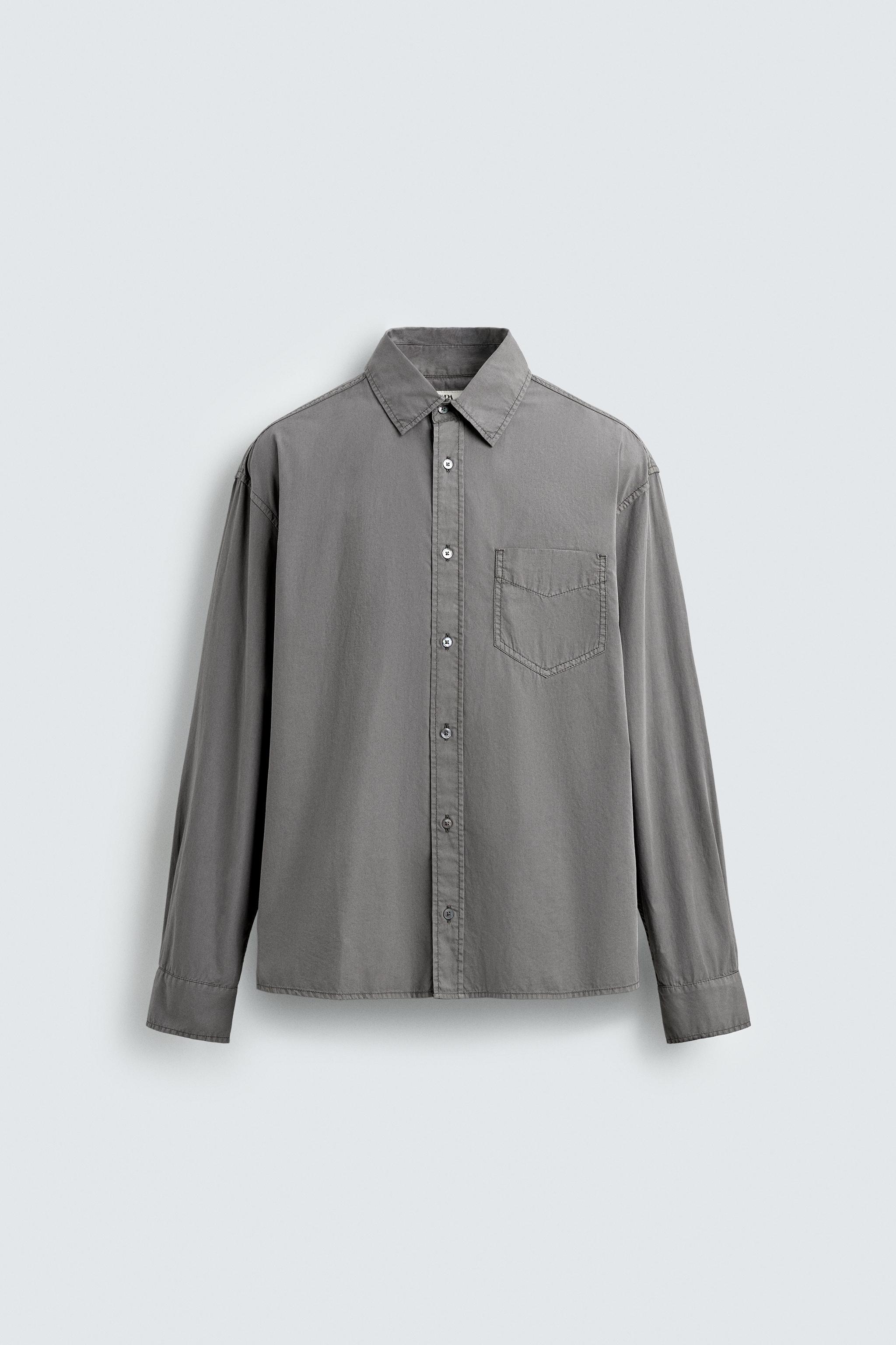 RELAXED FIT COTTON SHIRT